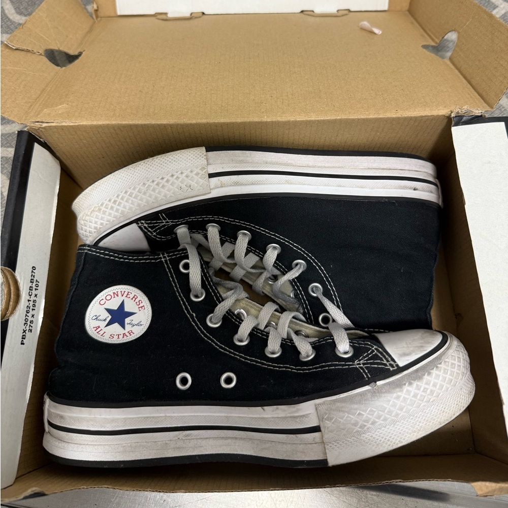 Converse Black High-Top Sneakers